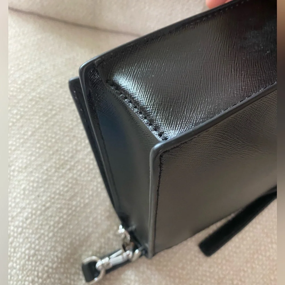 Kate Spade Cameron  Black and White Gray & Blue Crossbody Bag - Picture 11 of 16